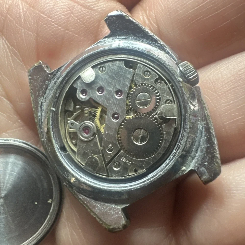 Vintage Rare FRAMONT Ladies Watch Subdial 29mm Swiss Made Manual Wind For Repair